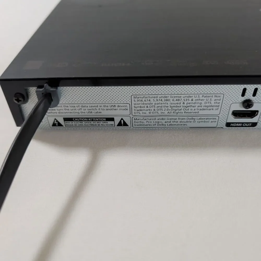 Samsung BD-H5900 Smart 3D Wi-Fi Blu-ray DVD Player - Black (NO REMOTE) - Tested